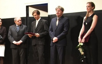 Grisnik Petra és Váncsa Gábor az idei Nagymama-díjas