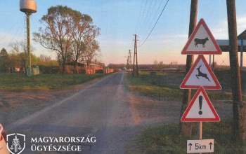 Bálazsinórba hajtott két kerékpáros