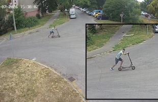 Rollertolvajt keres a rendőrség