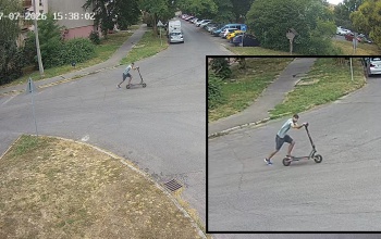 Rollertolvajt keres a rendőrség
