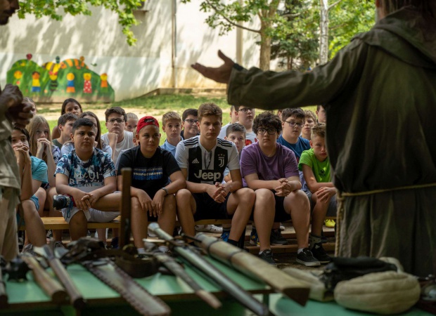 A középkori magyar hagyományokat keltették életre a Kodály udvarán