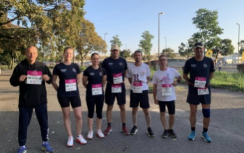 A kaposvári katonák jól teljesítettek a félmaratonon