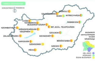 Megállt a koronavírus-koncentráció növekedése a szennyvízben