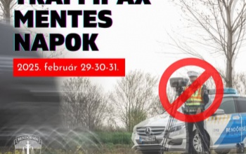 Traffipaxmentes napokat hirdetett a rendőrség