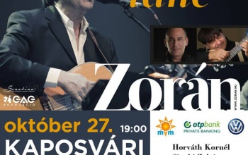 Nyerjen páros belépőt Zorán koncertre!
