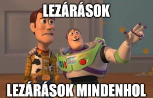 Lezárásokkal indul a hét