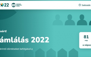 Elindult a 2022-es népszámlálás hivatalos honlapja