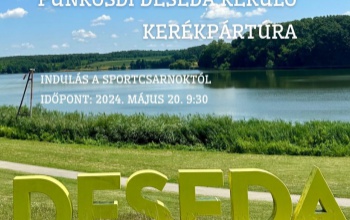 Pünkösdi kerékpártúra a Desedánál