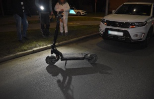 Ittasan rollerezett, súlyos sérülés lett a vége