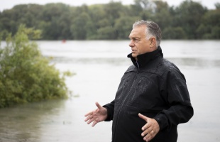 Orbán Viktor: kedden hagyhatja el a legmagasabb vízszint Magyarországot