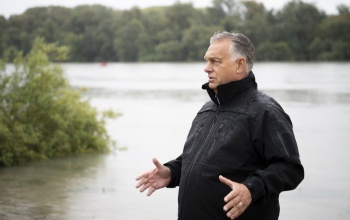 Orbán Viktor: kedden hagyhatja el a legmagasabb vízszint Magyarországot