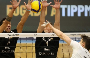 Magabiztos hazai siker: három szettben győzött a Fino Kaposvár