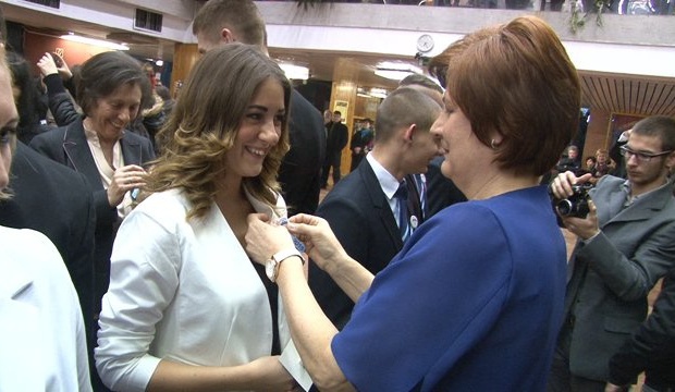 Szalagavató a gépészben