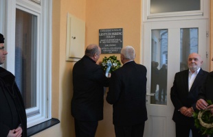 Leleplezték Lestyán Ferenc emléktábláját