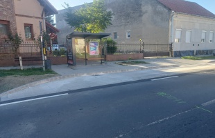 Elkészült a csapadékcsatorna kiváltása a Toponári–Orci úti buszmegállónál