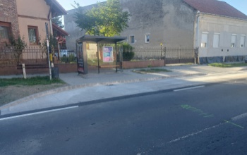 Elkészült a csapadékcsatorna kiváltása a Toponári–Orci úti buszmegállónál