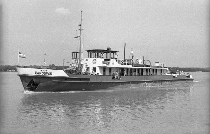 65 éve futott ki a Dunára a Kaposvár nevű hajó
