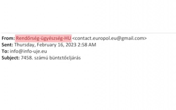 Ne tévesszék meg a rendőrség nevében írt csaló levelek!