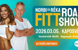 Norbi és Réka FITT Road Show érkezik Kaposvárra