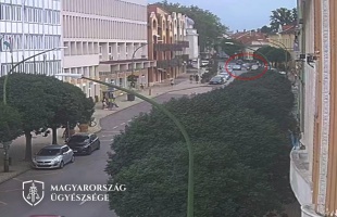 Öt autót tört össze az ámokfutó Kaposváron