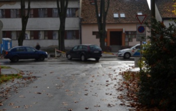Két személyautó ütközött össze Kaposváron