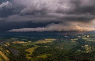 Zivatarfelhő Somogyban - időjósunk fotója