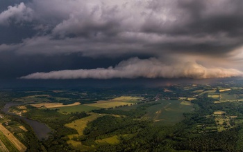 Zivatarfelhő Somogyban - időjósunk fotója