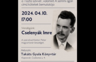 József Attila életregényét mutatják be a könyvtárban