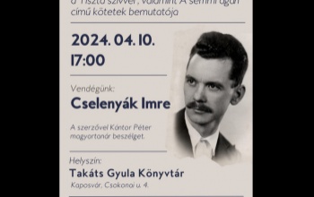 József Attila életregényét mutatják be a könyvtárban