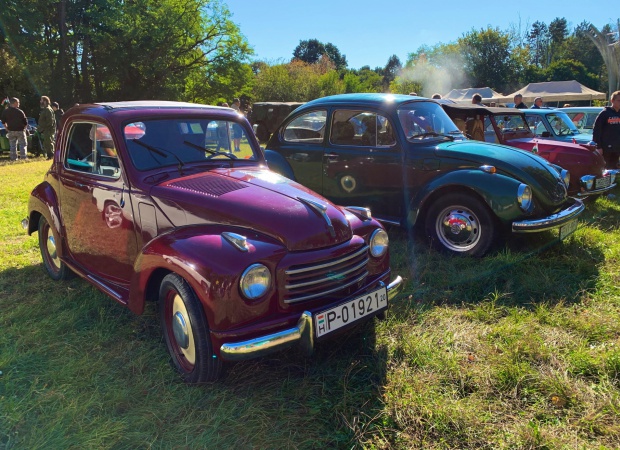 Felsorakoztak a veterán autók a Cseri parkban