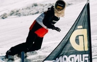 Fekete Lilla előkelő helyen végzett a hétvégi snowboardversenyen