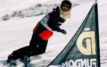 Fekete Lilla előkelő helyen végzett a hétvégi snowboardversenyen