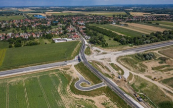 Épül a 67-es – Kaposfüred két részét már felüljáró köti össze