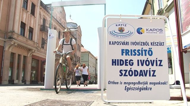 Frissítő a hőségben