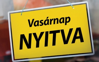 Megszavazták: újra nyitva lehetnek a boltok vasárnap