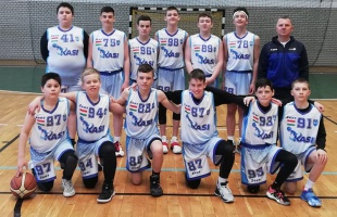 Magabiztos győzelmeket arattak Marcaliban az U14-es sportiskolás kosarasok