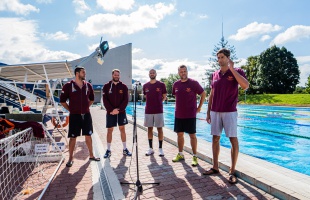 Bemutatták a Kaposvári Vízilabda Klub új játékosait