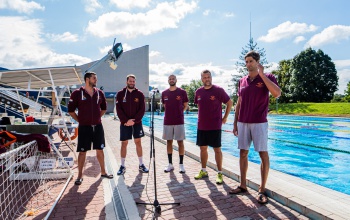 Bemutatták a Kaposvári Vízilabda Klub új játékosait