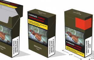 Megjelent az egységes csomagolású cigaretta