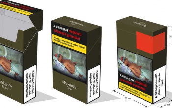 Megjelent az egységes csomagolású cigaretta