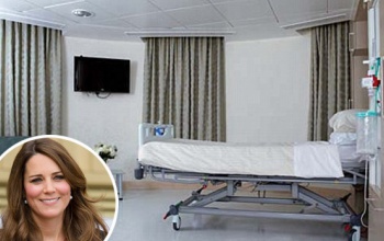 Ötezer fontos kórházi lakosztályba érkezik Vilmos és Katalin második gyermeke