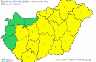 Ködös lesz a szombat, hó is hullhat