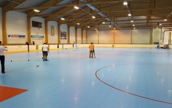 Görkori a jégcsarnokban, profi streetball pálya a Városligetben