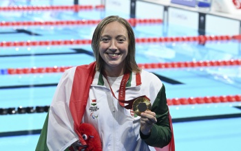 Konkoly Zsófi szerezte meg az első aranyérmet a paralimpián