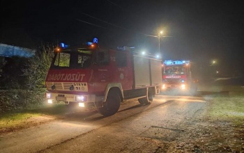 Kéménytűzhöz riasztották a tűzoltókat Karádon