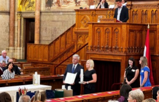 Kaposvári céget díjaztak a Parlamentben