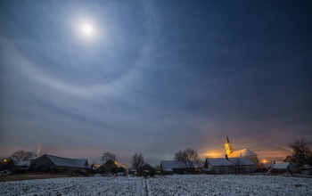 Borult, hideg időnk lesz, enyhe hószállingózással