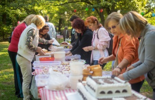 A Cseri parkban piknikeztek a gárdonyisok