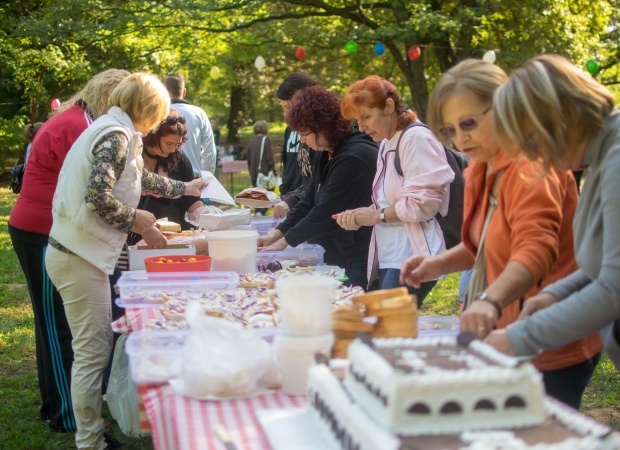 A Cseri parkban piknikeztek a gárdonyisok