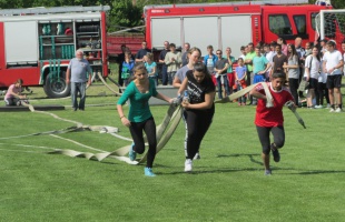 Önkéntes tűzoltók versenyeztek Törökkoppányban